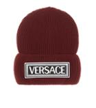 Versace Logo Wool Beanie