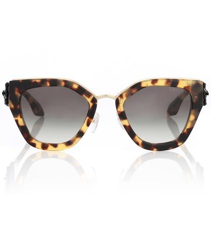 Charlotte Olympia Cat-eye Sunglasses