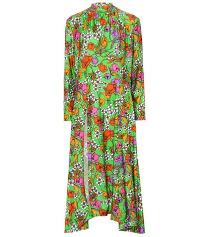Tod's Floral-printed Dress