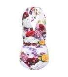 Dolce & Gabbana Floral Halter One-piece Swimsuit