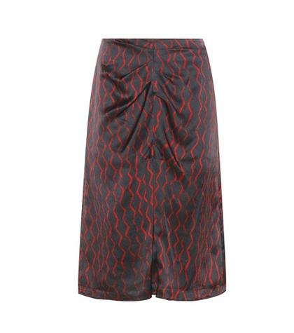 Isabel Marant Sliven Printed Silk Skirt