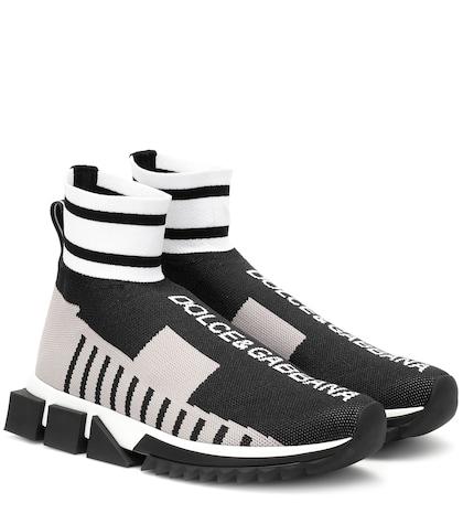 Dolce & Gabbana Sorrento High-top Sock Sneakers