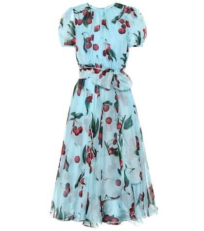 Dolce & Gabbana Exclusive To Mytheresa – Cherry Printed Silk Dress