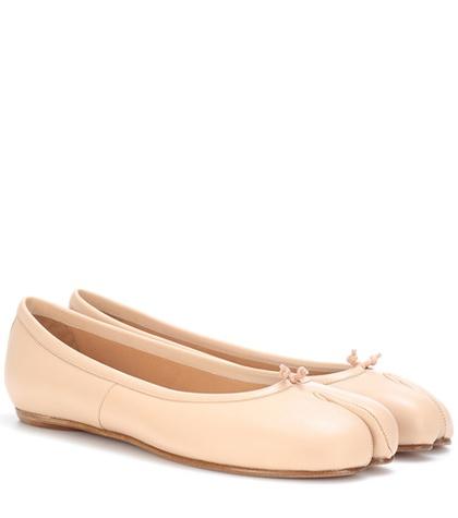 Maison Margiela Tabi Leather Ballerinas