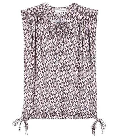 Isabel Marant, Toile Hervey Printed Satin Top