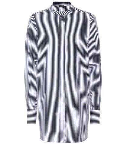 Jimmy Choo Carla Striped Cotton Shirt