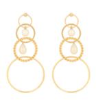 Alessandra Rich Faux-pearl Embellished Earrings