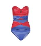 Kate Moss For Equipment Triple Poppy Stripe Swimsuit