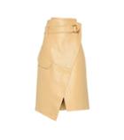Petar Petrov Rita Leather Skirt