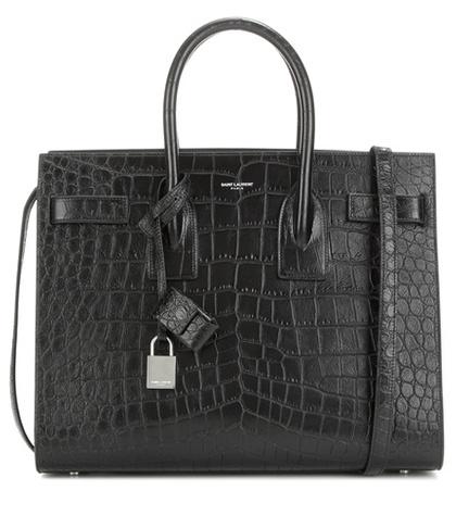 Stouls Sac De Jour Small Embossed Leather Tote