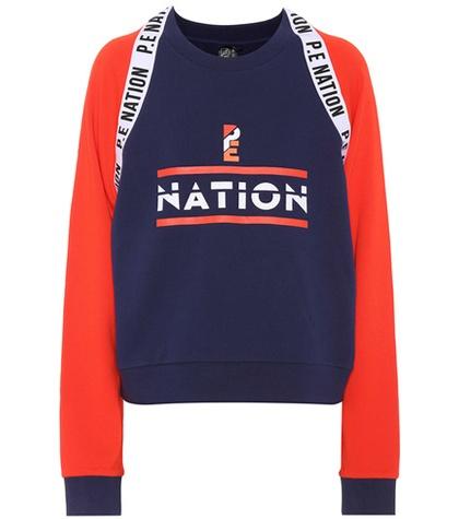 P.e Nation The Wembley Cotton Sweatshirt
