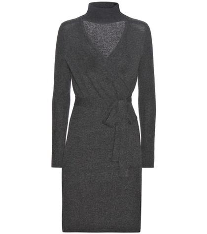 Diane Von Furstenberg Janeva Knitted Wool And Cashmere Dress