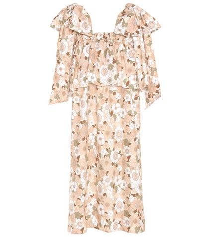 Chlo Printed Cotton Dress
