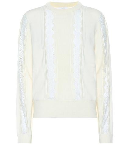 Chlo Lace-trimmed Sweater