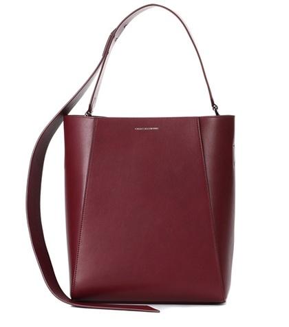 Emilio Pucci Stripe Link Leather Bucket Bag