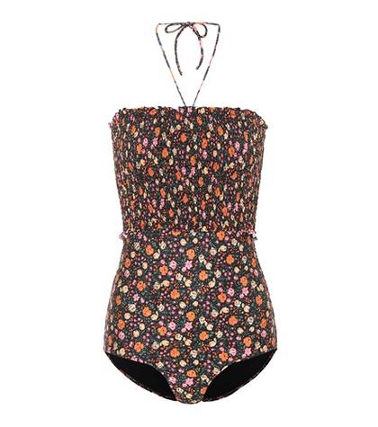 Ganni Ipanema Floral-printed Swimsuit