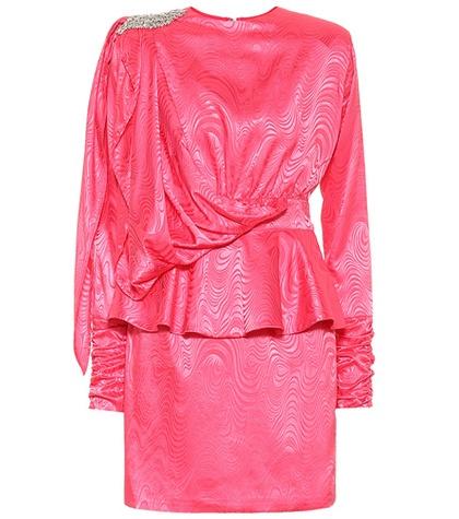 Dodo Bar Or Embellished Satin Minidress