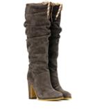 Emilio Pucci Suede Knee-high Boots