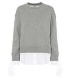 Balenciaga Embellished Cotton-blend Sweatshirt