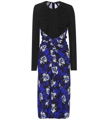 Max Mara Floral-printed Jersey Dress
