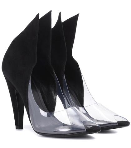 Calvin Klein 205w39nyc Kahlo Suede Peep-toe Pumps