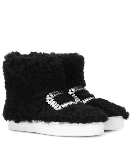 Junya Watanabe Sneaky Viv' High-top Fur Sneakers