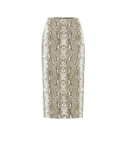 Celine Eyewear Kara Stretch Crêpe Pencil Skirt