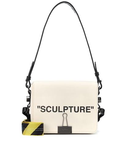 Heidi Klein Binder Clip Canvas Shoulder Bag