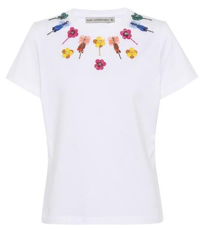 Mary Katrantzou Iven Embellished T-shirt