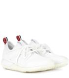 Moncler Meline Leather-trimmed Sneakers