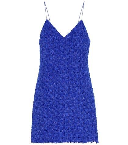 Gucci Cotton-blend Tweed Minidress