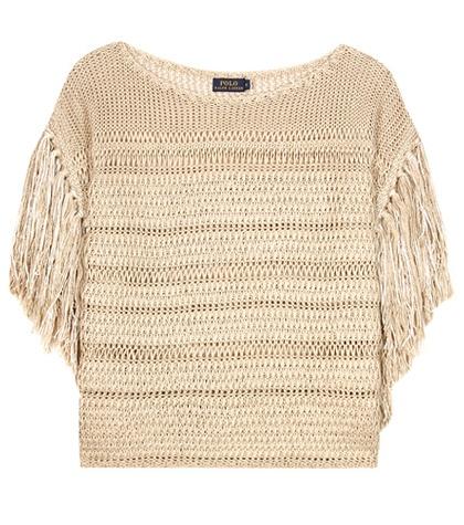 Polo Ralph Lauren Linen And Cotton Sweater