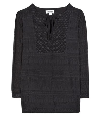 Mansur Gavriel Embroidered Blouse