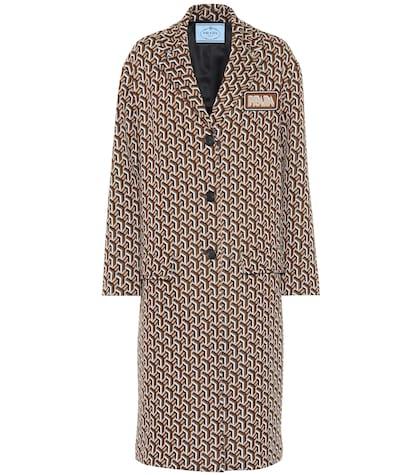 Prada Intarsia Coat
