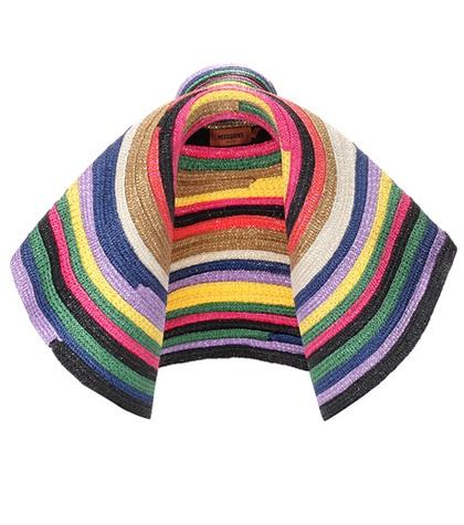 Missoni Striped Oversized Hat