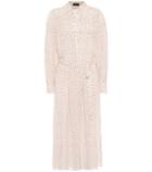 Joseph Crosby Printed Silk Shirt Dress