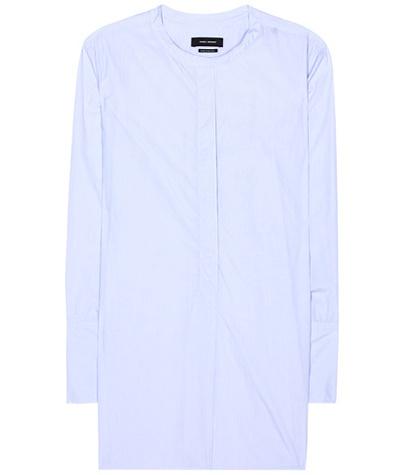Isabel Marant Louis Pinstriped Cotton Blouse