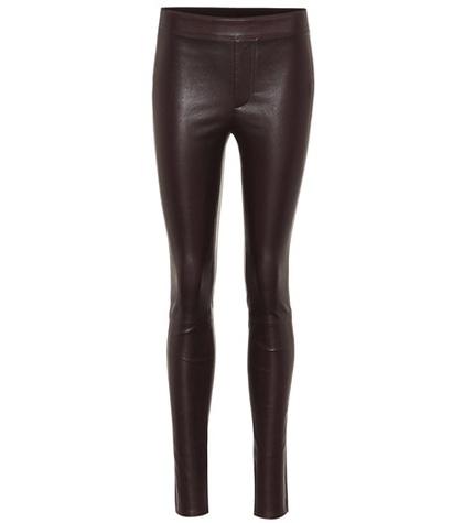 Helmut Lang Leather Leggings