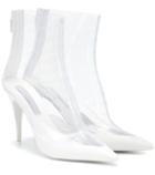 S Max Mara Transparent Ankle Boots
