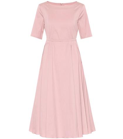 S Max Mara Eraclea Poplin Midi Dress