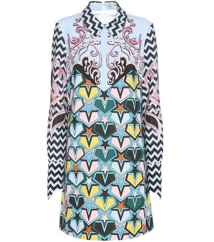 Francesco Russo Polaris Phc Printed Dress