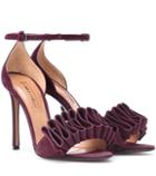 Rosie Assoulin Alexandra 105 Suede Sandals