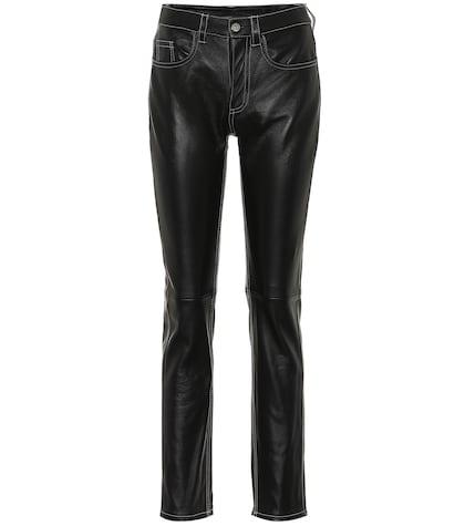 Mm6 Maison Margiela Leather Pants