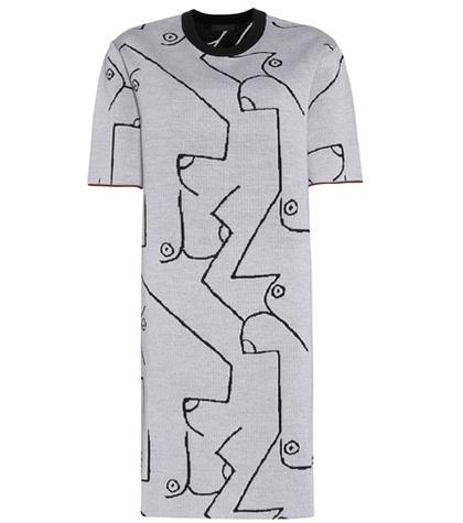 Calvin Klein 205w39nyc Wolfa Wool-blend Sweater Dress