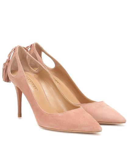 Chlo Forever Marilyn 85 Suede Pumps