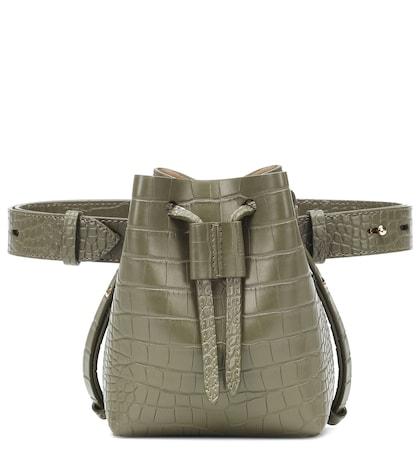 Nanushka Minee Faux Leather Belt Bag