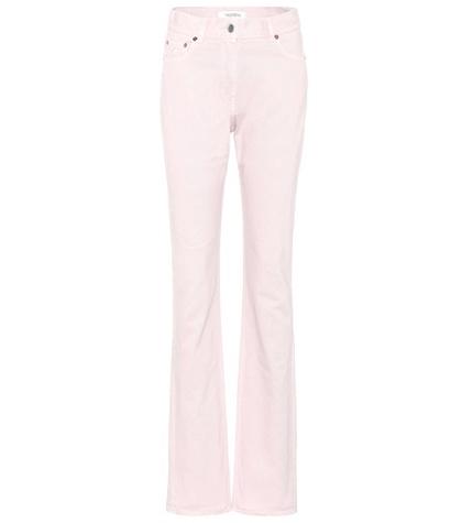 Valentino High-waisted Slim-straight Jeans