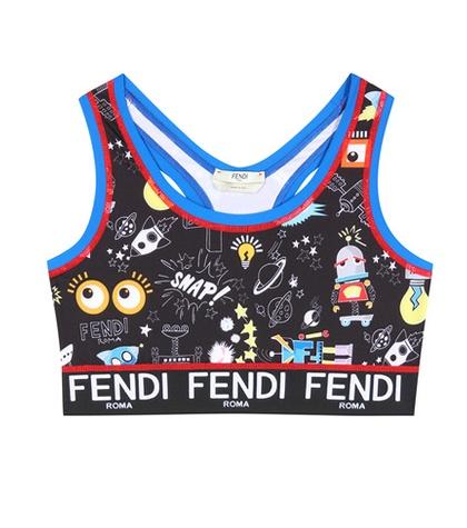 Stella Mccartney Printed Crop Top