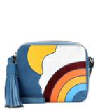 Anya Hindmarch Silver Cloud Leather Crossbody Bag