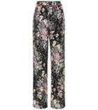 Preen By Thornton Bregazzi Maggie Floral Jacquard Pants
